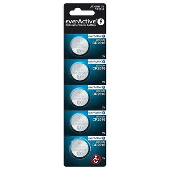 Batteries EverActive CR2016 (5 Units)