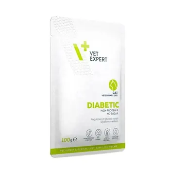 Cat food VETEXPERT Diabetic Cat Chicken 100 g