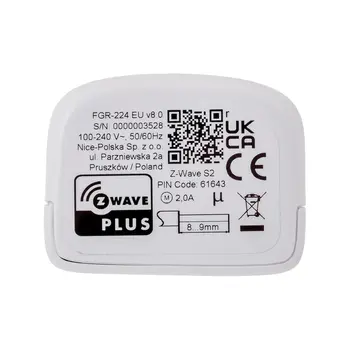 Smart Plug Fibaro FGR-224 ZW8