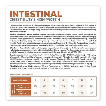Cat food VETEXPERT Intestinal Cat 2 Kg