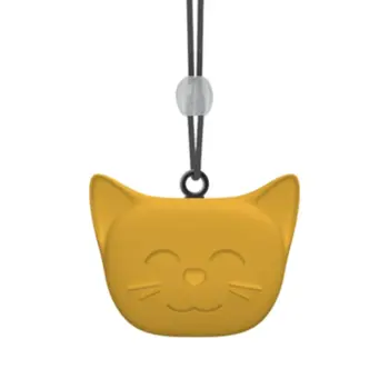 Car Air Freshener Dr Marcus Cosmic Cat Peach Plastic Pendant