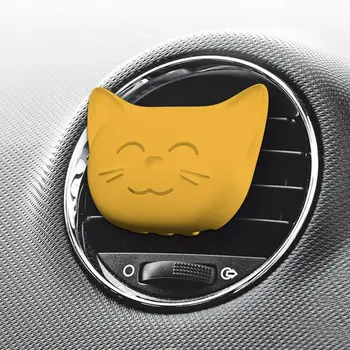 Car Air Freshener Dr Marcus Cosmic Cat Peach Plastic Pendant