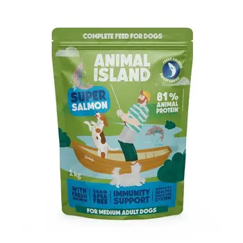 Fodder ANIMAL ISLAND Salmon Salmon 1 kg
