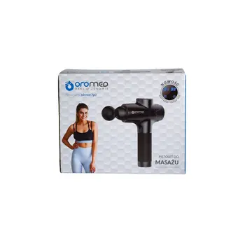 Massage Gun for Relaxation and Muscle Recovery Oromed ORO-GUN PRO BLACK 20 W Black
