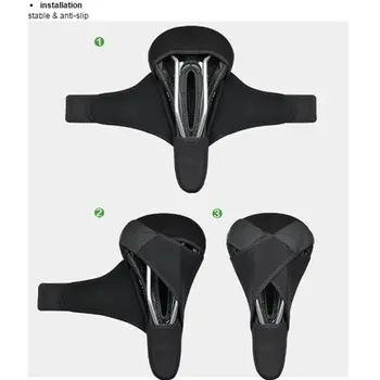 Saddle Rockbros LF047-B Black Monochrome