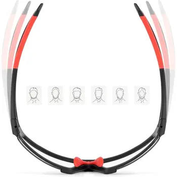 Cycling Glasses Rockbros 163749 Black Red