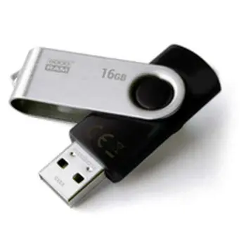 USB stick GoodRam UTS2 Black Silver 16 GB 5 MB/s-20 MB/s (1 Unit)