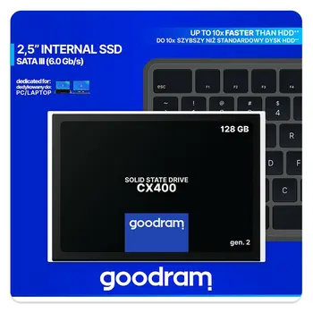 Hard Drive GoodRam CX400 gen.2 2,5" 128 GB SSD