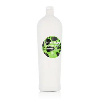 Deep Cleaning Shampoo Kallos Cosmetics Lemon Balm 1 L Lemon