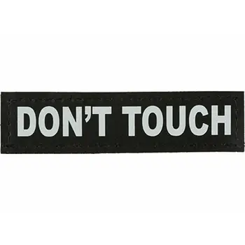 Harness tags Julius K9 DON'T TOUCH XS (2 Units)