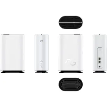 Router ZTE G5C White 5G Wi-Fi 5 GHz Wi-Fi 6 GHz Wi-Fi 4