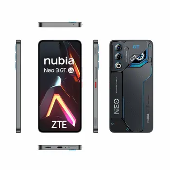 Smartphone ZTE 6,8" Unisoc 12 GB RAM 256 GB Grey