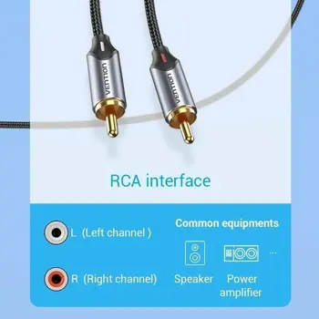 2 x RCA Cable Vention BGUHF