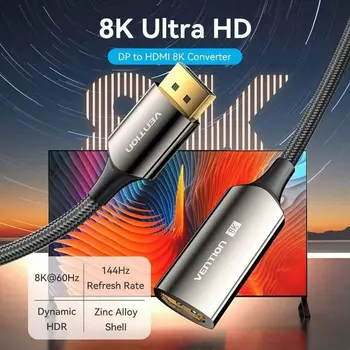DisplayPort to HDMI Cable Vention HFNBC Black