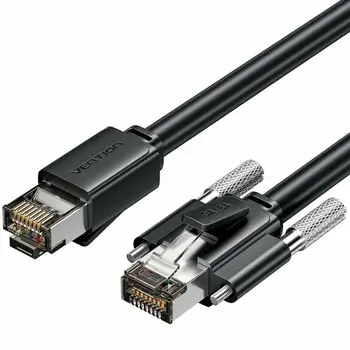 Category 6 Hard FTP RJ45 Cable Vention IBUBG Black