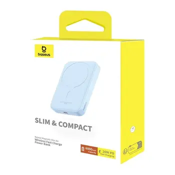 Powerbank Baseus P10059002313-00 Blue 6000 mAh