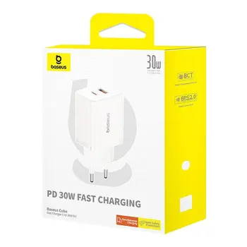Wall Charger Baseus P10111404213-00 White 30 W