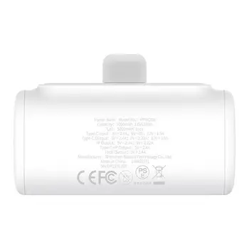 Powerbank Baseus P10068307213-00 White 5000 mAh