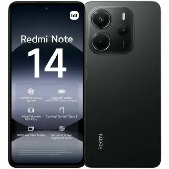 Smartphone Xiaomi Redmi Note 14 HELIO G99 ULTRA 6 GB RAM 128 GB Black 6,67"