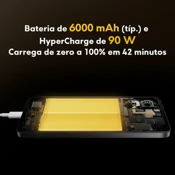 Smartphone Xiaomi XIA-SP POCO X7P 5G 12-256 YE Octa Core 12 GB RAM 256 GB 6,67" Yellow