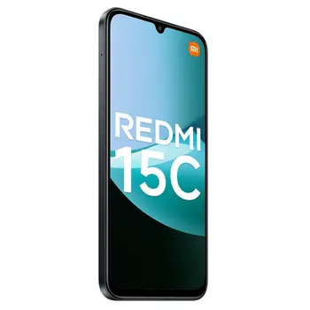 Smartphone Xiaomi Redmi 15C 6,9" MEDIATEK HELIO G81-ULTRA 4 GB RAM 128 GB Black Midnight black