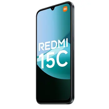 Smartphone Xiaomi Redmi 15C 6,9" MEDIATEK HELIO G81-ULTRA 4 GB RAM 128 GB Black Midnight black
