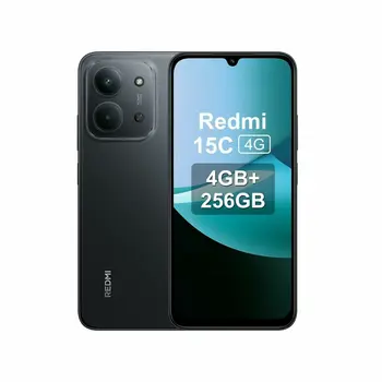 Smartphone Xiaomi REDMI 15C 4-256 BK 6,9" MEDIATEK HELIO G81-ULTRA 4 GB RAM 256 GB Black Midnight black