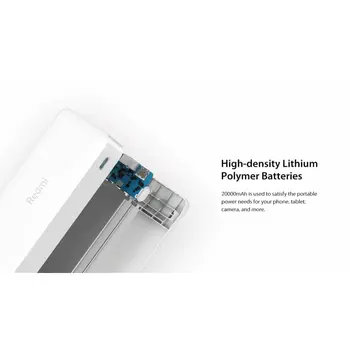 Powerbank Xiaomi Redmi Fast Charge 18W Black 20000 mAh