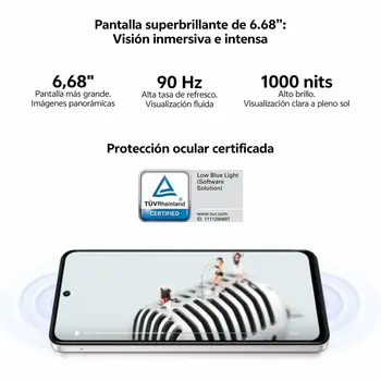 Smartphone Vivo V2419 Octa Core 8 GB RAM 256 GB Silver