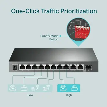 Switch TP-Link TL-SG1210MP
