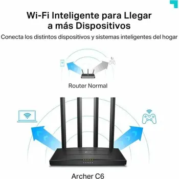 Router TP-Link Archer C6 300 Mbit/s Black
