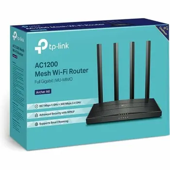 Router TP-Link Archer C6 300 Mbit/s Black