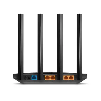 Router TP-Link Archer C6U Black USB USB 2.0 RJ45 Ethernet LAN Wi-Fi 5 GHz