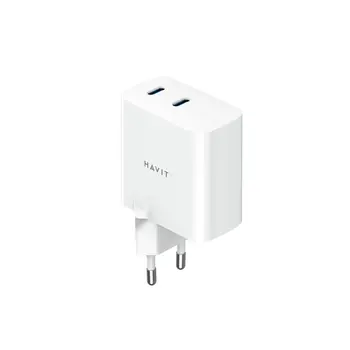 Wall Charger Havit UC45 EU White 45 W