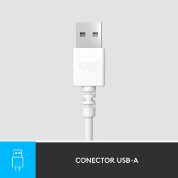 Headphones Logitech H390 White