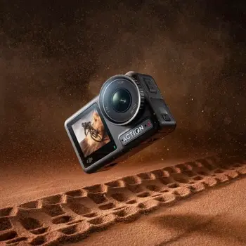 Sports Camera Dji Osmo Action 4 Black 2.4"