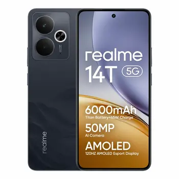 Smartphone Realme RMX5078-BLACK 6,67" Octa Core 8 GB RAM 256 GB Black