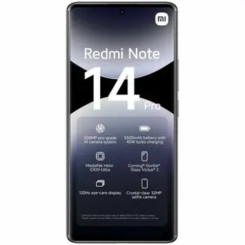 Smartphone Xiaomi 6,67" 8 GB RAM 256 GB Black