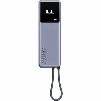 Powerbank Xiaomi 165W ICAB 10000 GY Grey 10000 mAh 165 W