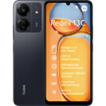 Smartphone Xiaomi Redmi 13C 5G 6,74" Mediatek Dimensity 6100+ 4 GB RAM 128 GB Black