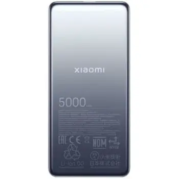 Powerbank Xiaomi Blue Silver