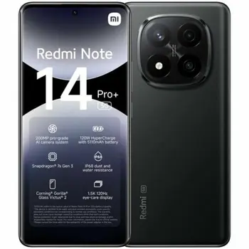 Smartphone Xiaomi MZB0I9OEU 6,67" 8 GB RAM 256 GB Black Midnight black