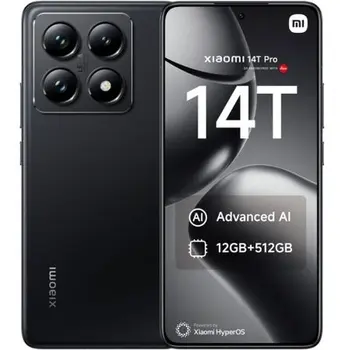 Smartphone Xiaomi 14T P 12-512 BK Octa Core 12 GB RAM 512 GB Black 6,67"