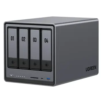 NAS Network Storage Ugreen DXP4800 Black Intel Celeron N100