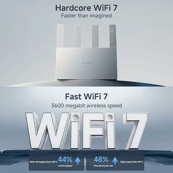 Router Xiaomi White RJ45 Ethernet LAN 10/100/1000 Mbit USB 3.2 Wi-Fi Ethernet LAN 10/100/1000 2.4 GHz-5 GHz Wi-Fi 6 GHz