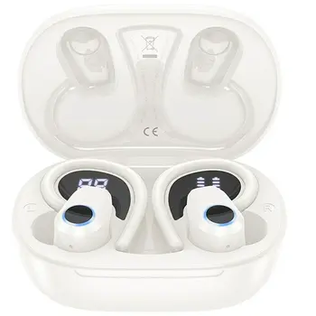 Wireless Earphones with Charging Case Hoco EQ8 Pure Joy White