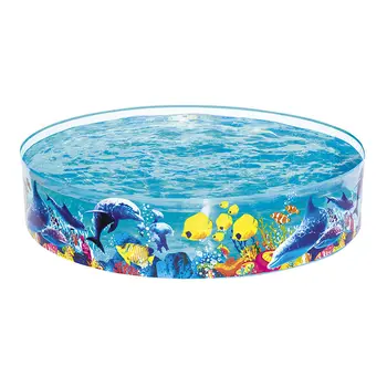 Inflatable Paddling Pool for Children Bestway Navy 183 x 38 cm