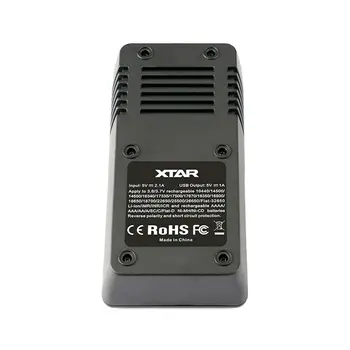 Battery charger Xtar VC2 Litio Ion Batteries x 2