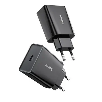 Wall Charger Baseus Speed Mini Black 20 W