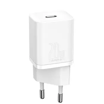 Wall Charger Baseus CCSUP-B02 White 20 W